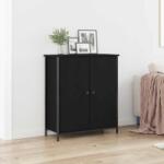 vidaXL Bufet Stejar negru 70 x 30 x 80 cm Lemn compozit GartenMobel Dekor (862975) Comoda