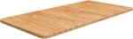 vidaXL Blat de baie, maro deschis, 80x40x1, 5 cm, lemn masiv tratat GartenMobel Dekor (343010)
