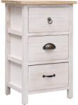 vidaXL Dulap lateral, 35 x 25 x 57 cm, lemn de paulownia GartenMobel Dekor (284076) Comoda