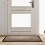 vidaXL Covoras de intrare Bej 60 x 40 x 1.2 cm Tesatura Teddy GartenMobel Dekor (42013442) Pres