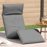 vidaXL Sezlong pliabil Gri 175x54x8, 5 cm tesatura Oxford GartenMobel Dekor (4019747)