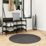 vidaXL Covor "IZA" aspect scandinav, cu fire scurte, antracit, Ø 100cm GartenMobel Dekor (375434) Covor