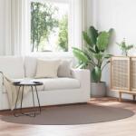 vidaXL Covor oval Huarte nisipiu 140x200 cm, poliester antiderapant (4103729) Covor
