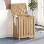 vidaXL Cos de rufe, 50x35x60 cm, lemn masiv de tec GartenMobel Dekor (340759)