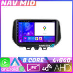 Edotec Navigatie Hyundai Tucson 2019 Android 12, 4GB RAM, 64GB, CarPlay, 4G (NAV2-9-4+64|K-1135)