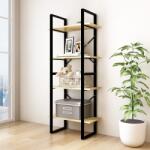 vidaXL Biblioteca cu 4 rafturi, 60x30x140 cm, lemn masiv de pin GartenMobel Dekor (806442) Biblioteca