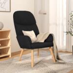 vidaXL Scaun de relaxare, negru, material textil GartenMobel Dekor (340996)