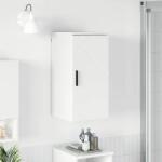 vidaXL Dulap de Baie Alb foarte lucios 30 x 31.5 x 61 cm Lemn compozit GartenMobel Dekor (883348)