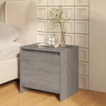 vidaXL Noptiera, stejar sonoma gri, 45x34x44, 5 cm, PAL GartenMobel Dekor (813046)
