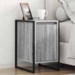 vidaXL Noptiera Gri Sonoma 39, 5 x 30 x 50 cm Lemn compozit GartenMobel Dekor (886648)