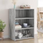 vidaXL Dulap, sonoma gri, 70x41x93 cm, lemn prelucrat GartenMobel Dekor (846374) Comoda