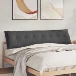 vidaXL Perna pentru spate Gri închis 200 x 50 cm Tesatura din corduroy GartenMobel Dekor (42014995)