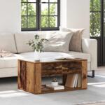 vidaXL Masa de cafea Lemn Vechi 80 x 50 x 40 cm Lemn compozit GartenMobel Dekor (881129)