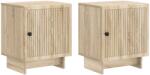 vidaXL Set 2 noptiere stejar Sonoma din lemn prelucrat, 43 x 34, 5 x 50 cm (893880)