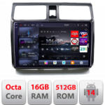 Edotec Navigatie Android Suzuki Swift 2003-2010 Edotec QLED 2K 16GB RAM 512GB (KIT-SWIFT+EDT-E810-2K)