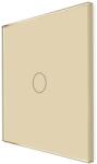 Luxion Panou Intrerupator Simplu cu Touch Din Sticla LUXION SmartElectro IntelligentHouse (LX-GP001G)