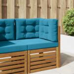 vidaXL Perna pentru canapea de exterior 3 pcs Albastru regal Poliester GartenMobel Dekor (900771)