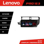 Lenovo Navigatie Android Lenovo PRO 12.3 QLED 8+256GB pentru Kia Rio 2011-2014 (kit-rio-11+PRO-12.3-8+256)