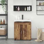 vidaXL Set dulap baie TULUM Lemn Vechi 60 x 34 x 63 cm Lemn compozit GartenMobel Dekor (880329)