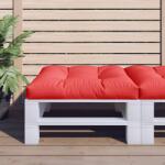 vidaXL Perna pentru paleti, rosu, 70x70x12 cm, material textil GartenMobel Dekor (360475)