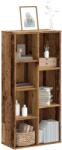 vidaXL Biblioteca, lemn vechi, 50x25x105 cm, lemn prelucrat GartenMobel Dekor (852796) Biblioteca