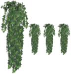vidaXL Tufisuri de iedera artificiala, 4 buc. , verde, 90 cm GartenMobel Dekor (3051480)