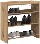 vidaXL Pantofar, stejar artizanal, 60x25x62 cm lemn prelucrat GartenMobel Dekor (859895) Pantofar