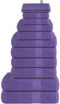 vidaXL Set prosoape 12 piese violet 360 g/m2 100% bumbac GartenMobel Dekor (137104) Prosop