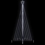 vidaXL Pom de Craciun LED 570 LED-uri Alb Rece 399 cm GartenMobel Dekor (4016441)