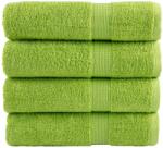 vidaXL Prosoape de maini premium SOLUND 4 buc. verde 50x100cm 600 gsm GartenMobel Dekor (137498) Prosop