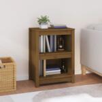 vidaXL Biblioteca, maro miere, 50x35x68 cm, lemn masiv de pin GartenMobel Dekor (821702) Biblioteca