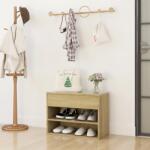 vidaXL Bancheta pantofar, stejar sonoma, 60x30x45 cm, PAL GartenMobel Dekor (808741) Pantofar
