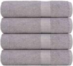 vidaXL Prosoape de dus 4 buc Gri 70x140 cm 360 g/m2 100% bumbac GartenMobel Dekor (136834) Prosop