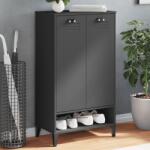 vidaXL Pantofar „VIKEN, gri antracit, lemn masiv de pin GartenMobel Dekor (374925) Pantofar