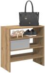 vidaXL Rafturi pantofi 2 buc Stejar Artisan stivuibil 60x30x30, 5 cm GartenMobel Dekor (858874) Pantofar
