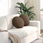 vidaXL Perne de Sezut 2 pcs Maro Ø40 x 13 cm tesatura GartenMobel Dekor (42014124)