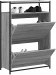 vidaXL Pantofar, gri sonoma, 75x34x112 cm, lemn prelucrat GartenMobel Dekor (840037) Pantofar