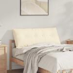 vidaXL Perna pentru spate Crem 120 x 50 cm Tesatura din corduroy GartenMobel Dekor (42014824)