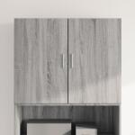 vidaXL Dulap de perete, gri sonoma, 80x42, 5x64 cm, lemn compozit GartenMobel Dekor (846136) Comoda