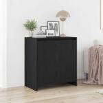vidaXL Servanta, stejar negru, 70x41x75cm, lemn prelucrat GartenMobel Dekor (862082) Comoda