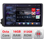 Edotec Navigatie Android Ssangyong Kyron Actyon 2005-2014 QLED 2K 16GB RAM 512GB (KIT-158+EDT-E809-2K)
