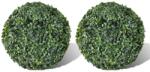 vidaXL Arbusti ornamentali artificiali bila pe tulpina, 2 buc. , 27 cm GartenMobel Dekor (40871)