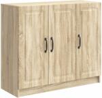 vidaXL Bufet Stejar Sonoma 89 x 34, 5 x 77 cm Lemn prelucrat GartenMobel Dekor (895797) Comoda