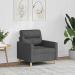 vidaXL Fotoliu canapea, gri închis, 60 cm, material textil GartenMobel Dekor (359220) Canapea