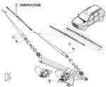Renault Lamela stergator ORIGINAL RENAULT 288903296R (288903296R)