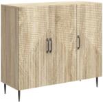 vidaXL Bufet Stejar Sonoma 89 x 34, 5 x 80 cm Lemn prelucrat GartenMobel Dekor (894877) Comoda