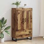 vidaXL Bufet cu sertar Lemn Vechi 69, 5 x 31 x 115 cm Lemn compozit GartenMobel Dekor (882586) Comoda