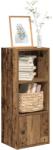 vidaXL Biblioteca, lemn vechi, 31x24x77 cm, lemn prelucrat GartenMobel Dekor (860335) Biblioteca