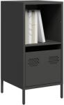 vidaXL Dulap, negru, 35x39x73, 5 cm, otel laminat la rece GartenMobel Dekor (851352) Comoda