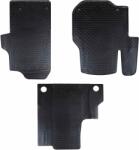 vidaXL Covor pentru masina 3 pcs Negru Cauciuc GartenMobel Dekor (42029074)